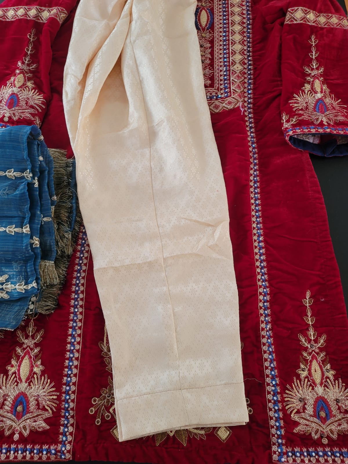 Pakistani Stitched Embroidery Party Wear Dresses Ready To Ship