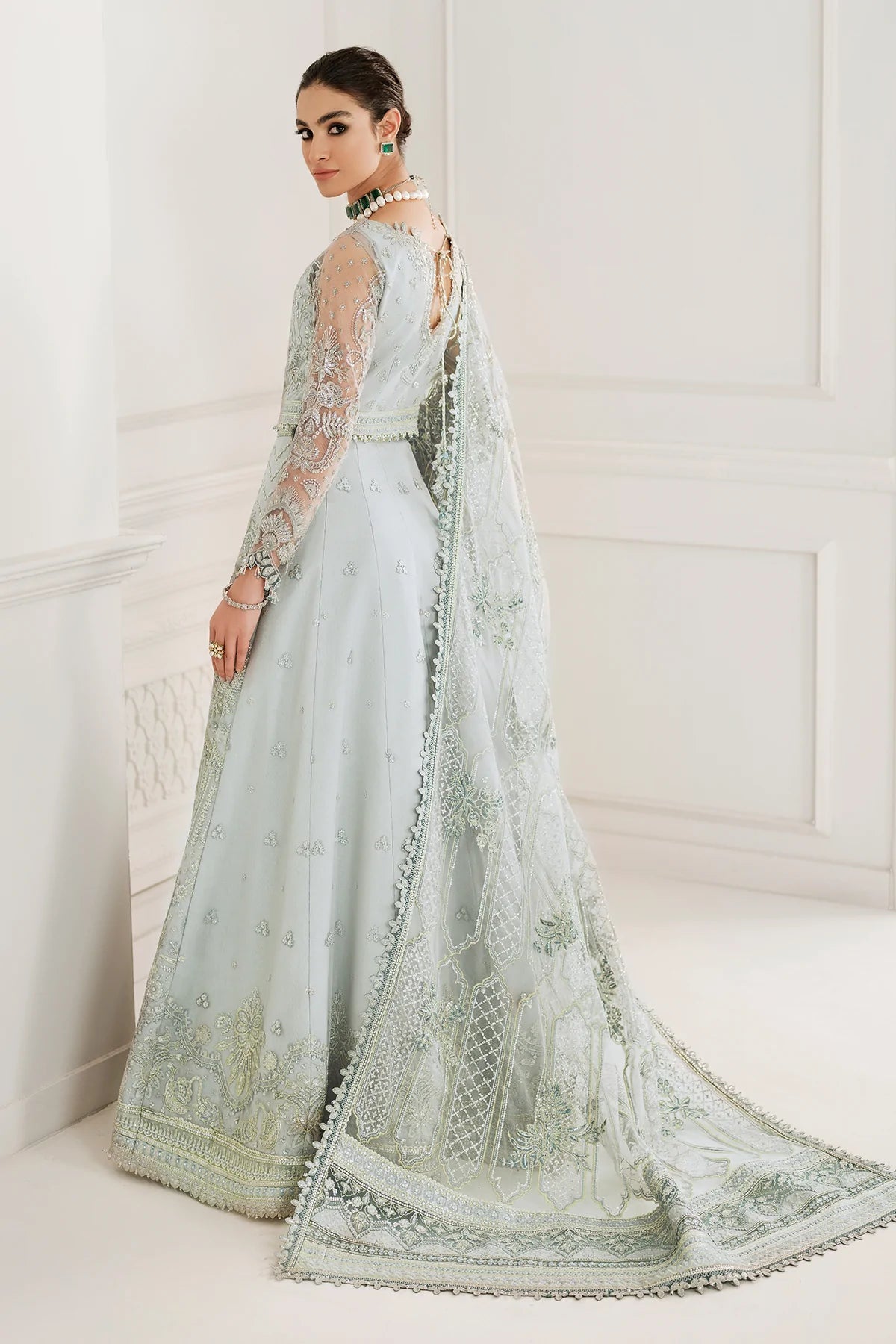 Chantelle - Embroidered Chiffon By Baroque Luxury Collection 100% Original