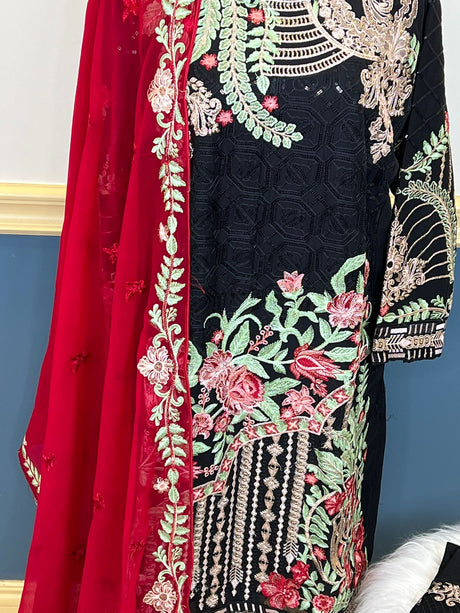 Pakistani Embroidered Party wear  Ready To Ship