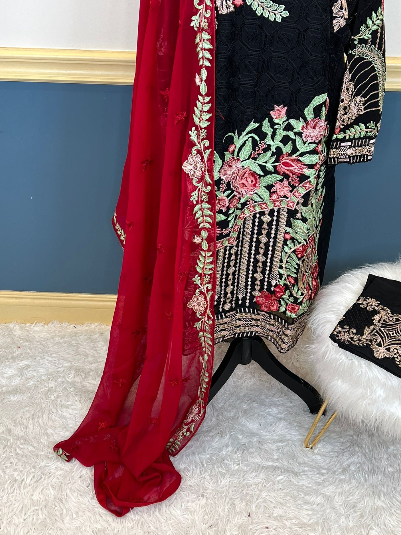 Pakistani Embroidered Party wear  Ready To Ship