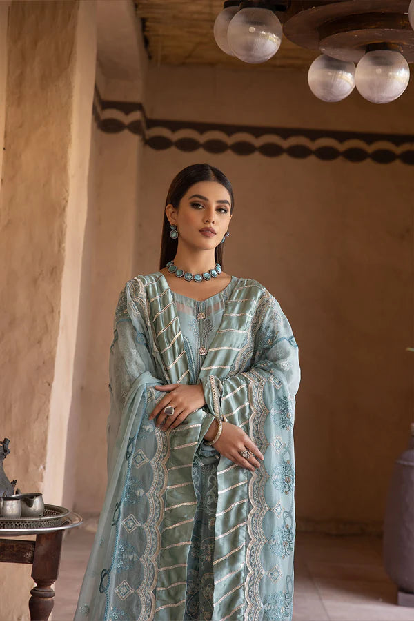 Johra Gold Luxury Chiffon Collection 100% Original