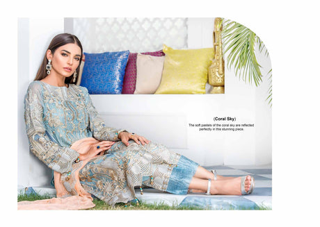 Jannan Final Premium Chiffon Embroidered Collection 2021 -100% Original Guaranteed