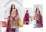 Jannan Final Premium Chiffon Embroidered Collection 2021 -100% Original Guaranteed