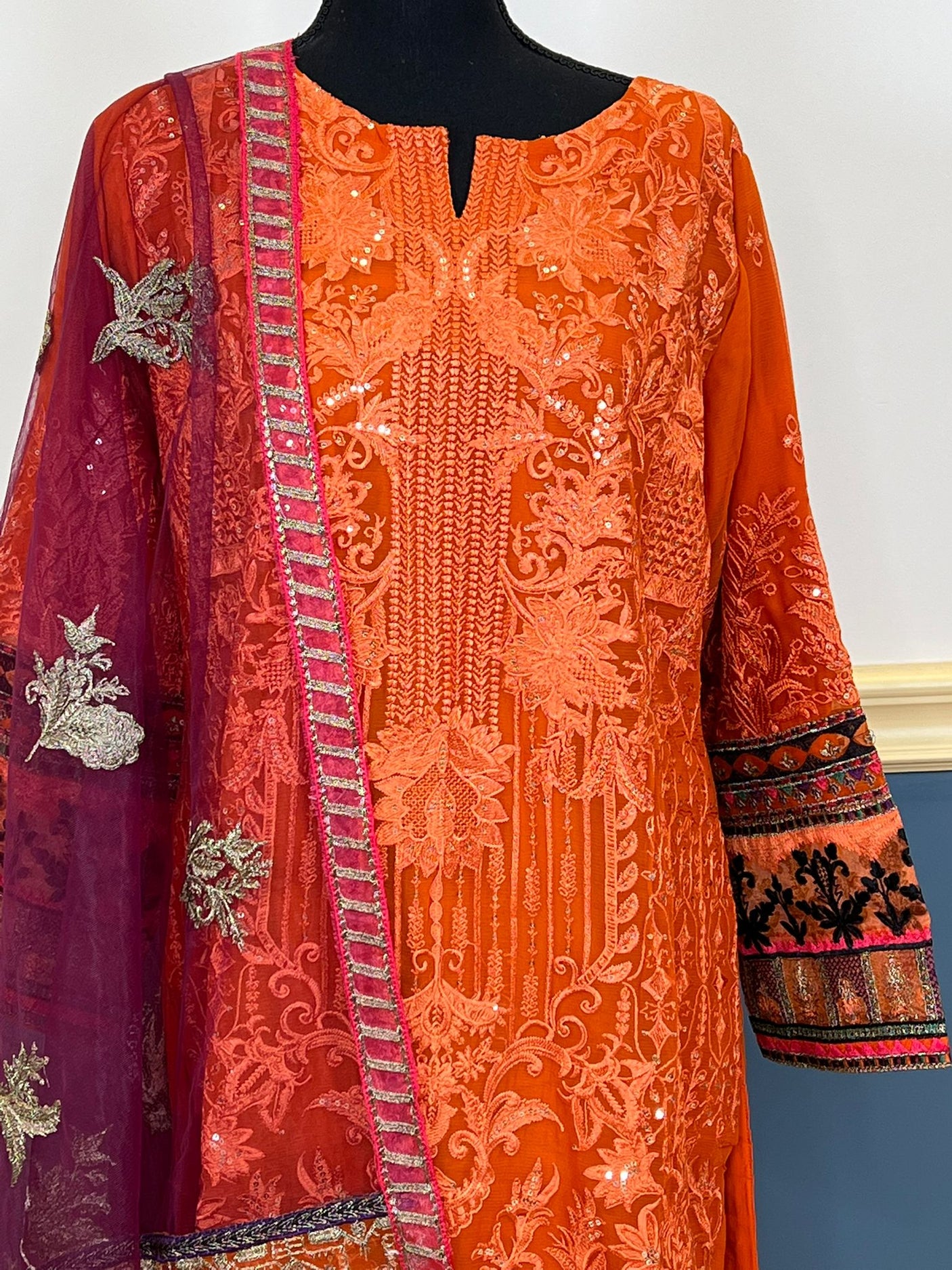 Pakistani Embroidered Party wear  Ready To Ship