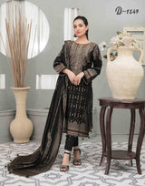 Bold with Gold By Tawakkal Embroidered Lawn-100% Original Guaranteed