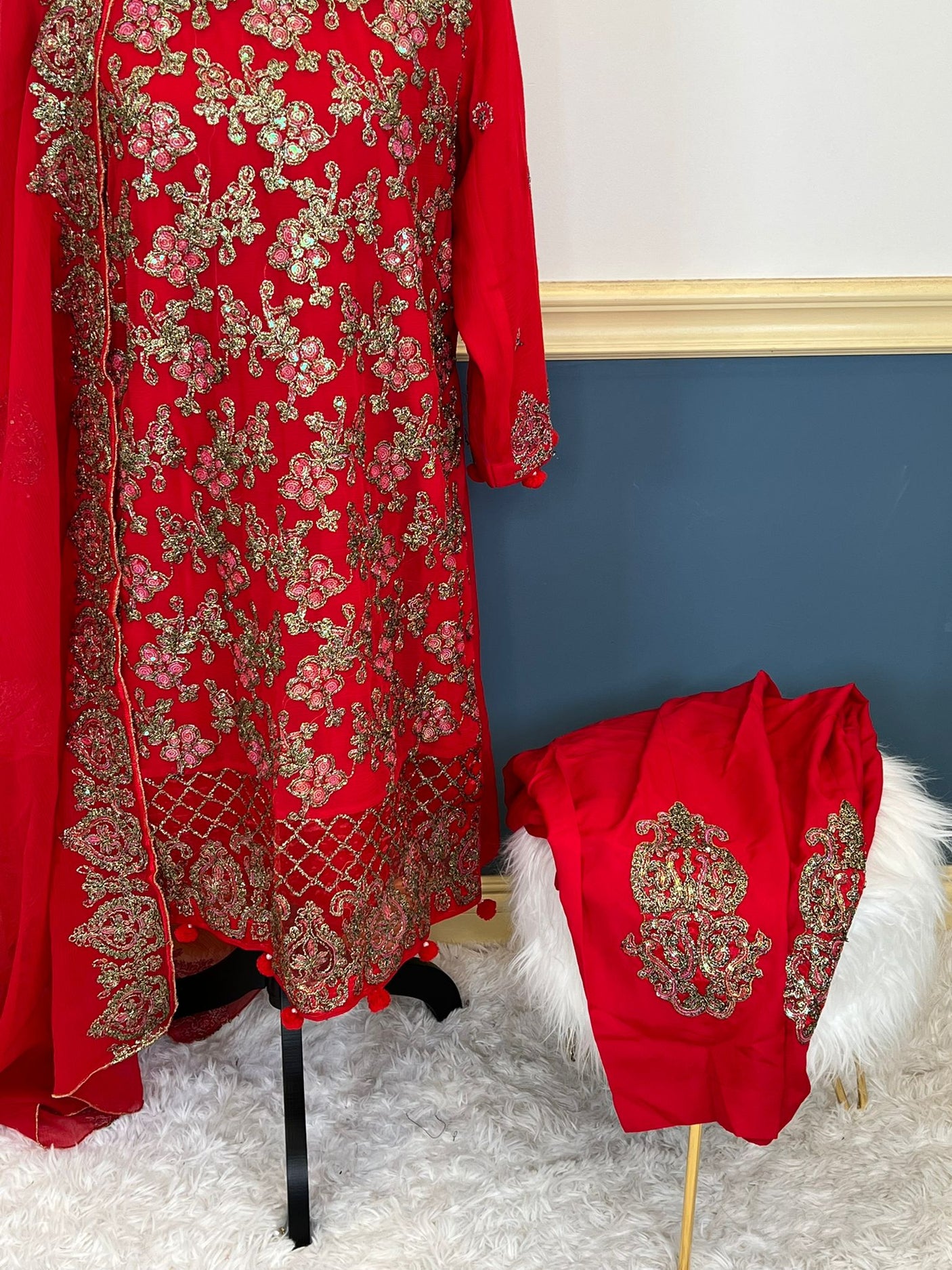 Pakistani Embroidered Party wear  Ready To Ship
