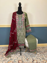 Pakistani Embroidered Party wear Ready To Ship
