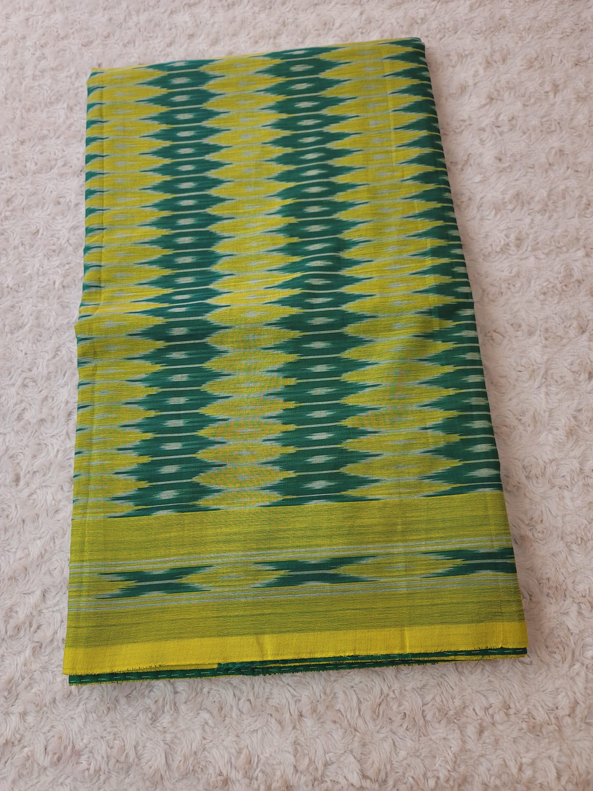 Silk ikkat saree