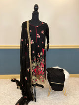 Pakistani Stitched Embroidery Party Wear Dresses Ready To Ship