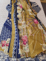 Pakistani Stitched lawn Embroidered Salwar kameez ready to ship