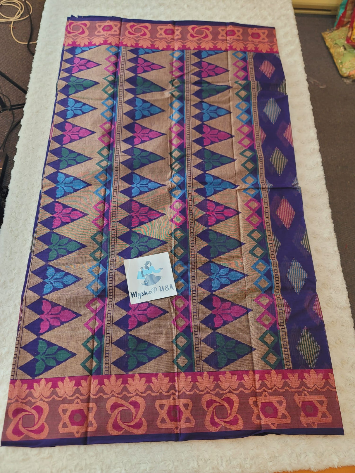 Tangail Handloom Cotton Saree