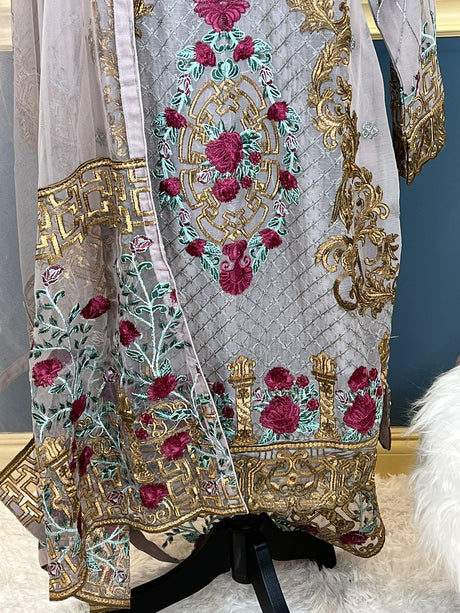 Pakistani Embroidered Party wear  Ready To Ship