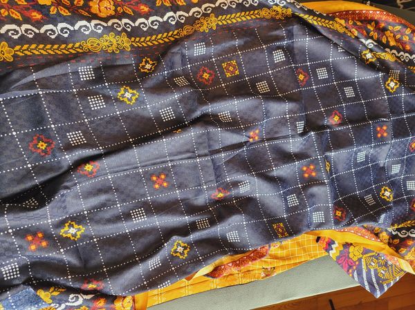 Pakistani Linen Embroidered Salwar kameez Ready To Ship