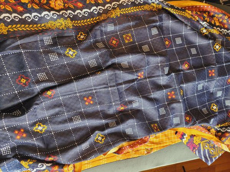Pakistani Linen Embroidered Salwar kameez Ready To Ship