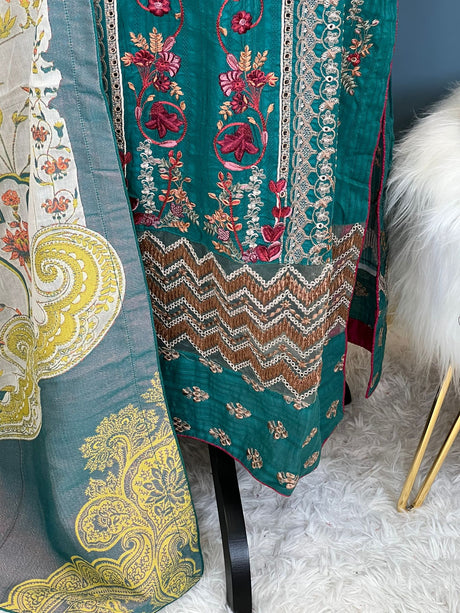 Pakistani Embroidered Party wear  Ready To Ship