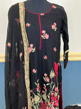 Pakistani Stitched Embroidery Party Wear Dresses Ready To Ship