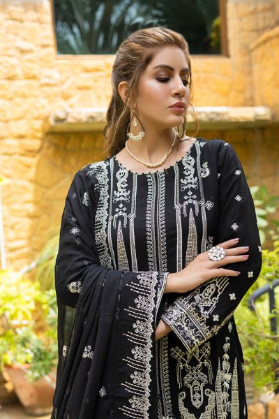 Mizka by Mi-Creation Luxury  Embroidered Chiffon Collection-100% Original