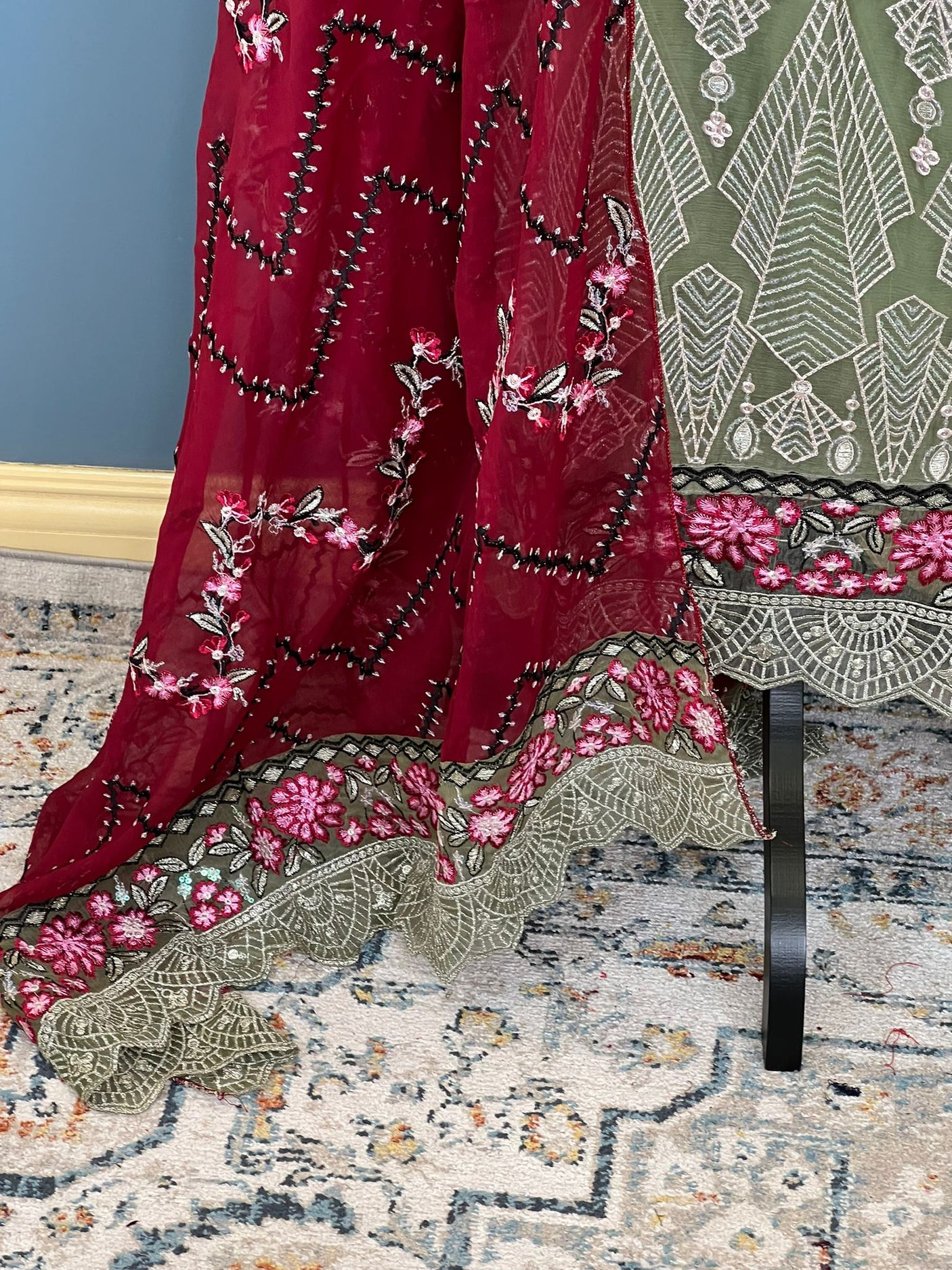 Pakistani Embroidered Party wear Ready To Ship