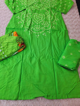 Bangladeshi Batik Salwer Kamiz-100% Cotton