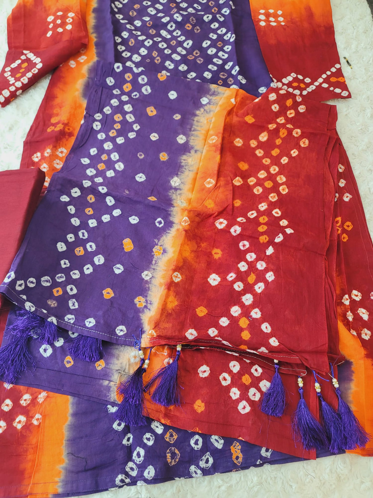 Bangladeshi batik salwer kamiz