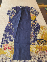 Pakistani Stitched lawn Embroidered Salwar kameez ready to ship