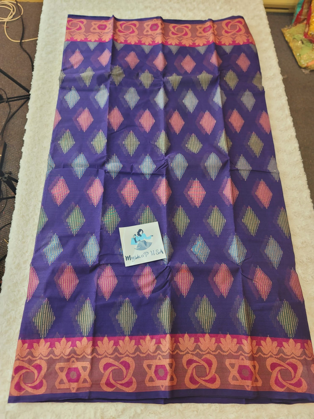 Tangail Handloom Cotton Saree