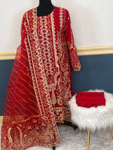 Pakistani Embroidered Party wear  Ready To Ship