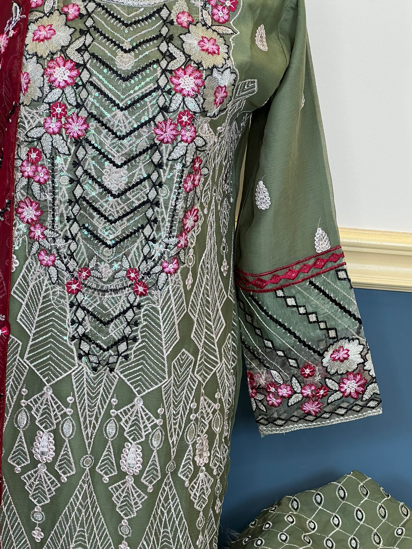 Pakistani Embroidered Party wear Ready To Ship