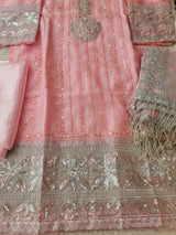 Pakistani Stitched Embroidery Party Wear Dresses Ready To Ship