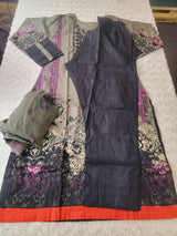 Pakistani Stitched lawn Embroidered Salwar kameez ready to ship