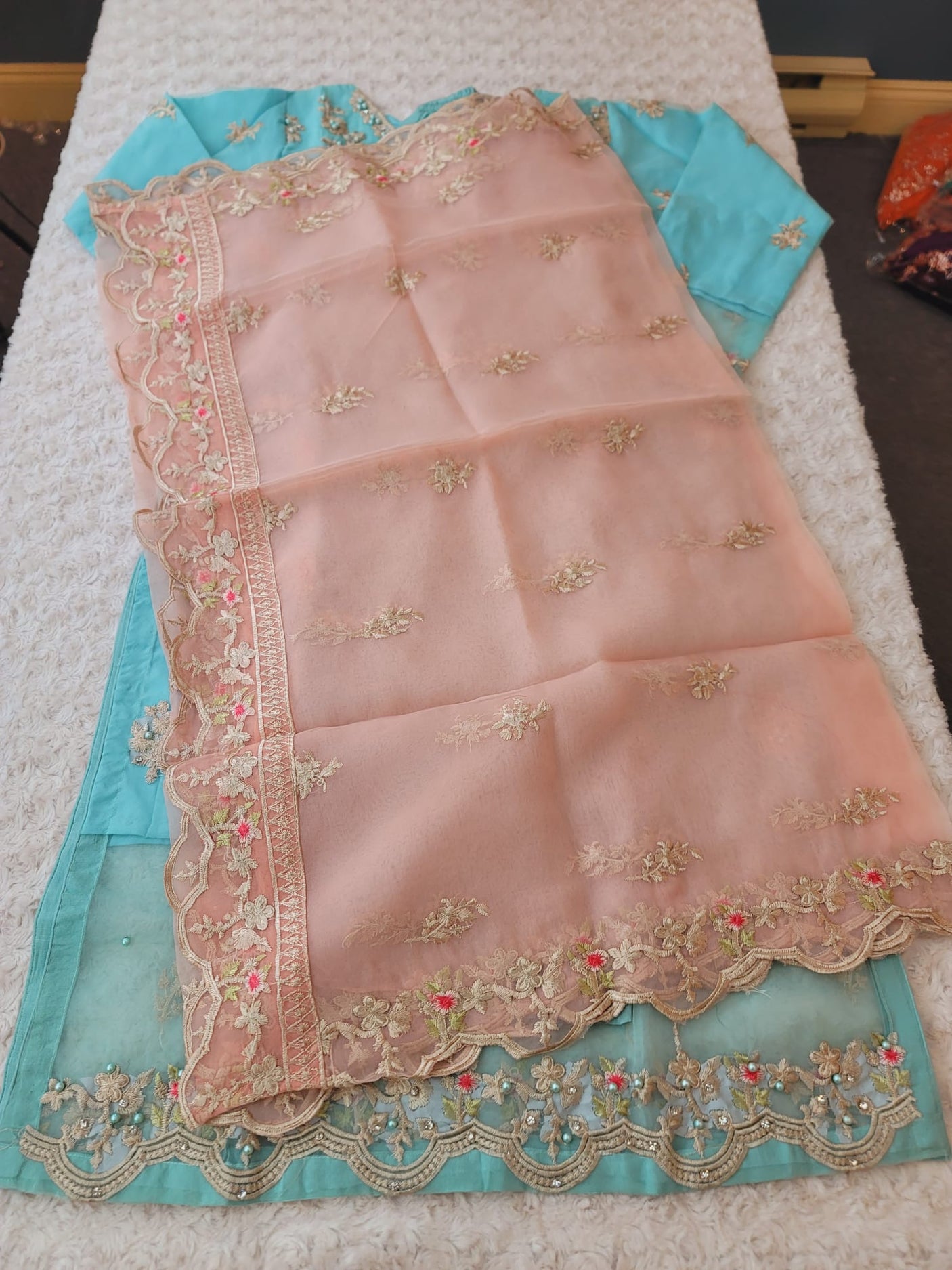 Pakistani Embroidered Party wear  Ready To Ship