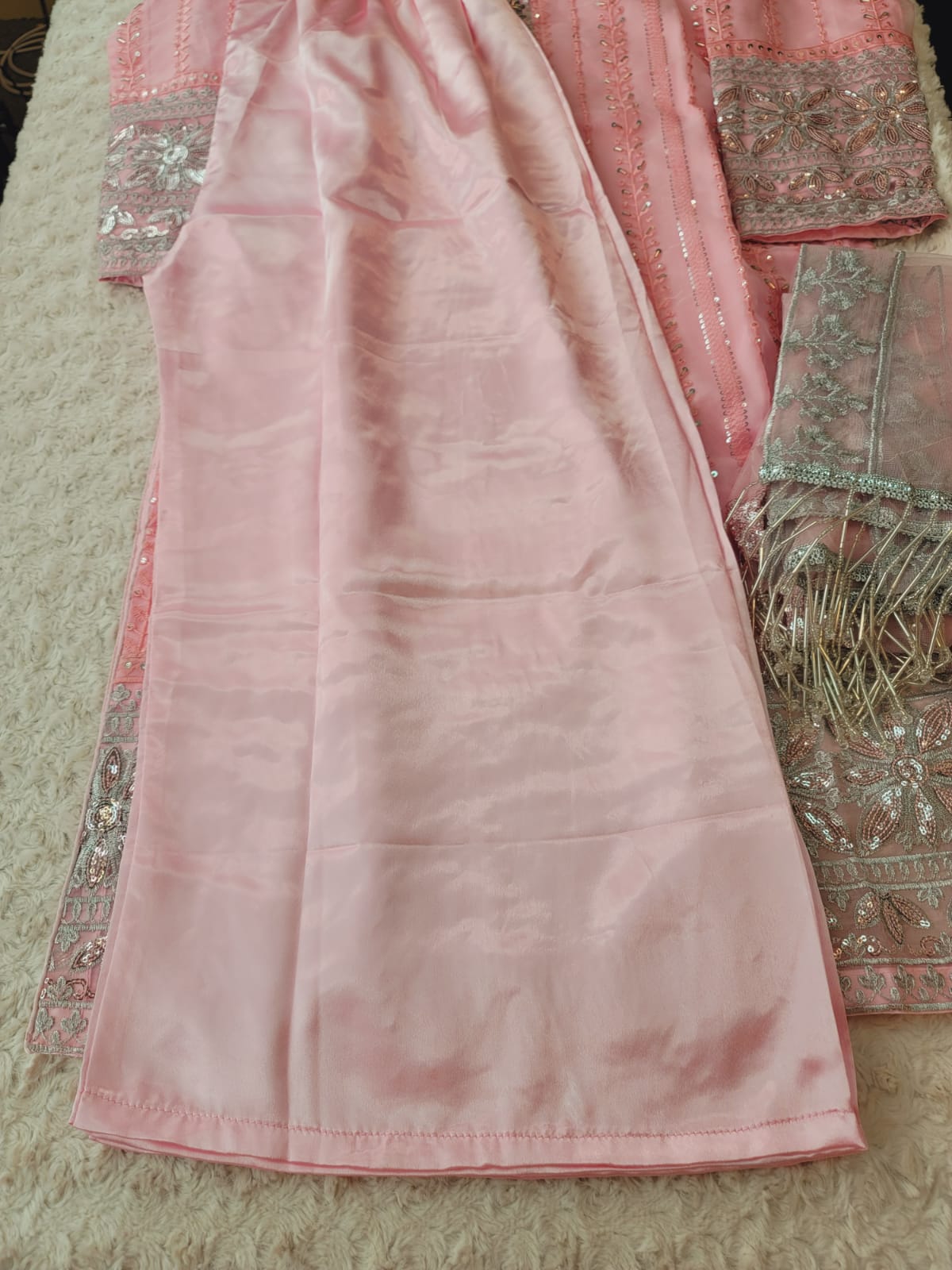 Pakistani Stitched Embroidery Party Wear Dresses Ready To Ship