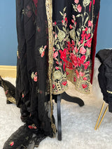 Pakistani Stitched Embroidery Party Wear Dresses Ready To Ship