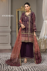 Alizeh Embroidered Chiffon Collection100% Original