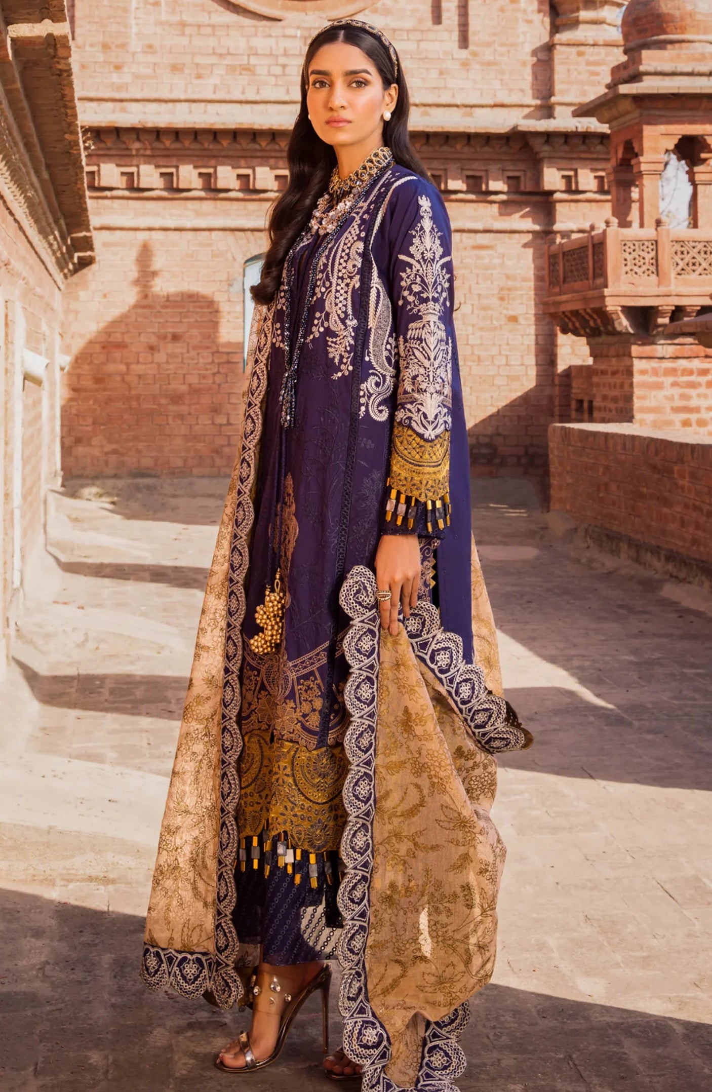 Rang Manch By Maryum & Maria Lawn Collection 100% Original