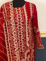 Pakistani Embroidered Party wear  Ready To Ship