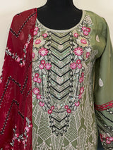 Pakistani Embroidered Party wear Ready To Ship