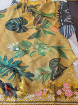 Pakistani Stitched Embroidered luxury lawn Dresses With Silk Dupatta Ready To Ship