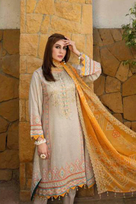 Jaan-E-Ada Digital Print and Embroidered Lawn Collection By Tawakkal 100% Original