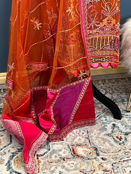 Pakistani Embroidered Party wear Ready To Ship