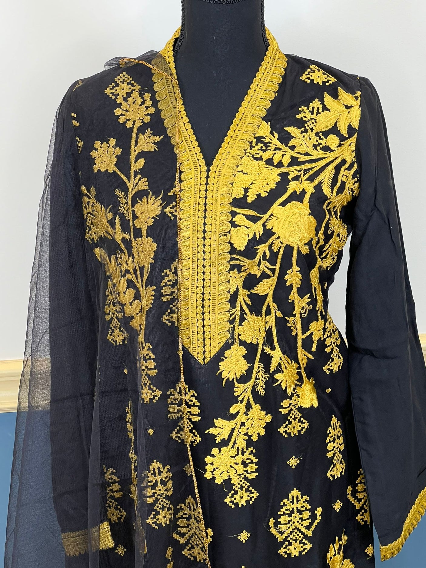 Pakistani Stitched Embroidery Party Wear Dresses Ready To Ship