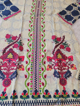 Pakistani Stitched lawn Embroidered Salwar kameez ready to ship