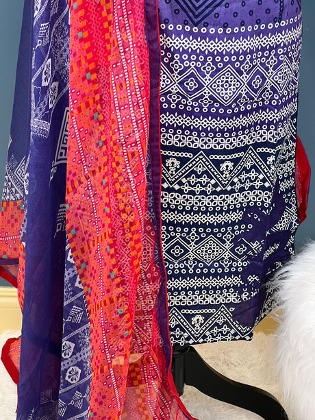 Pakistani Stitched lawn Embroidered Salwar kameez ready to ship