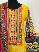Pakistani Stitched lawn Embroidered Salwar kameez ready to ship