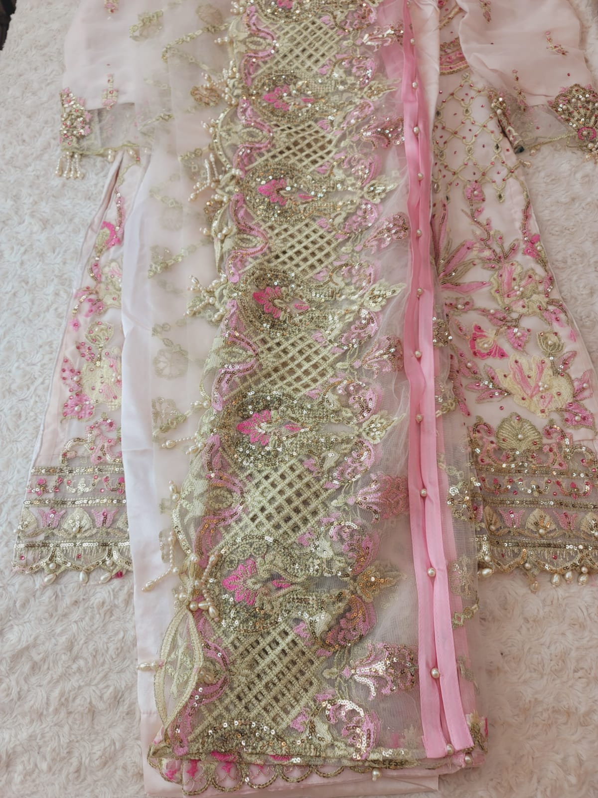 Pakistani Stitched Embroidery Party Wear Dresses Ready To Ship