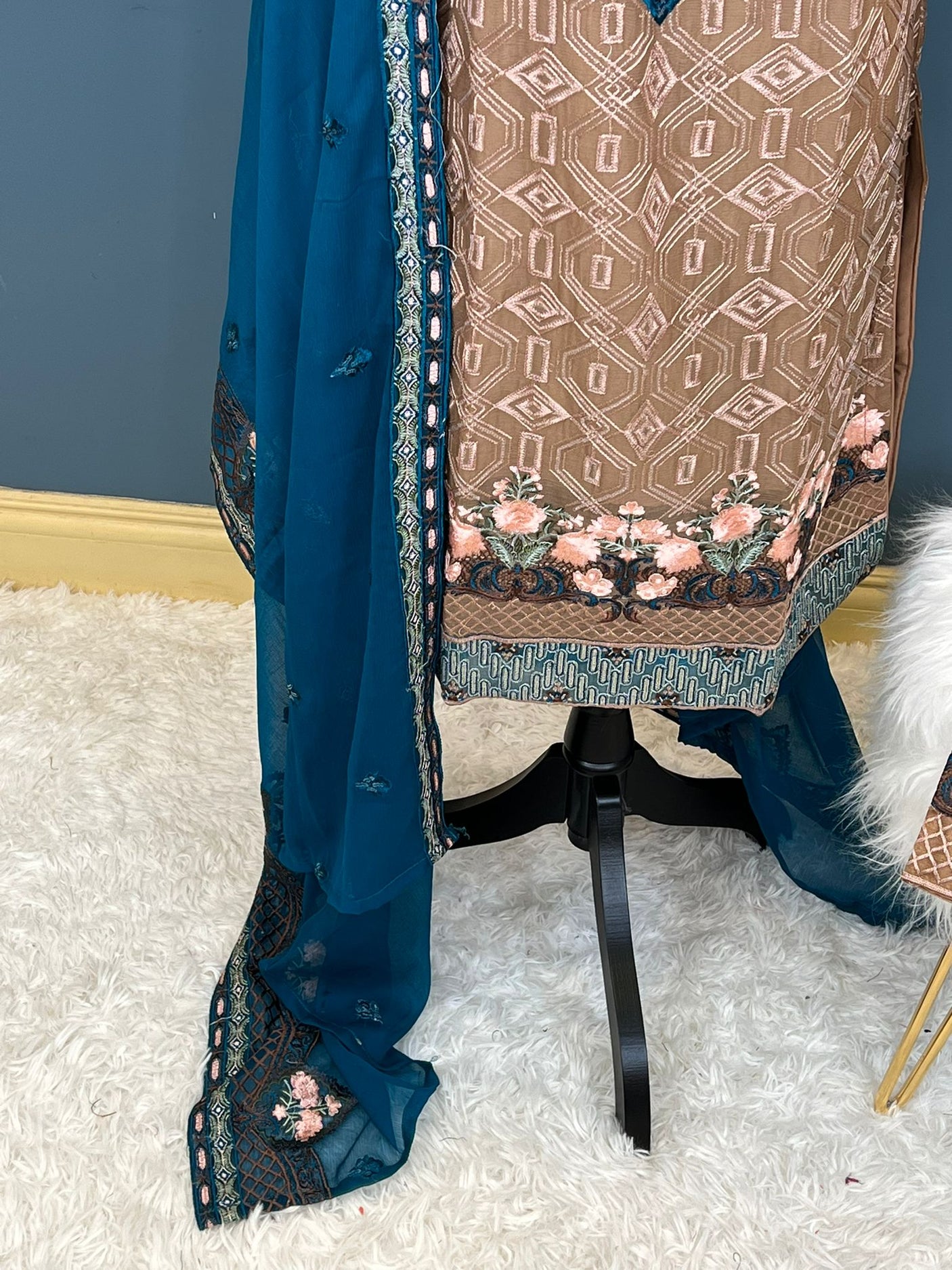 Pakistani Embroidered Party wear  Ready To Ship