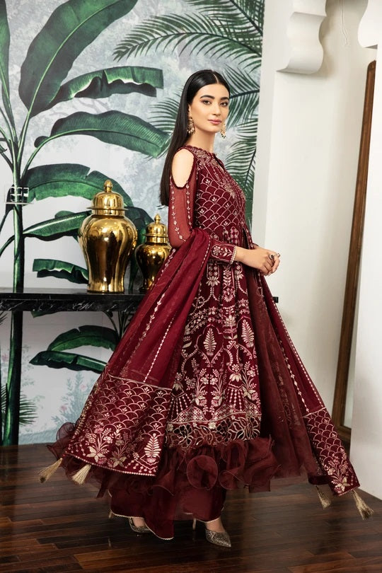 Alizeh Fashion By Bilal's Embroidered Chiffon Collection 2021 -100% Original Guaranteed