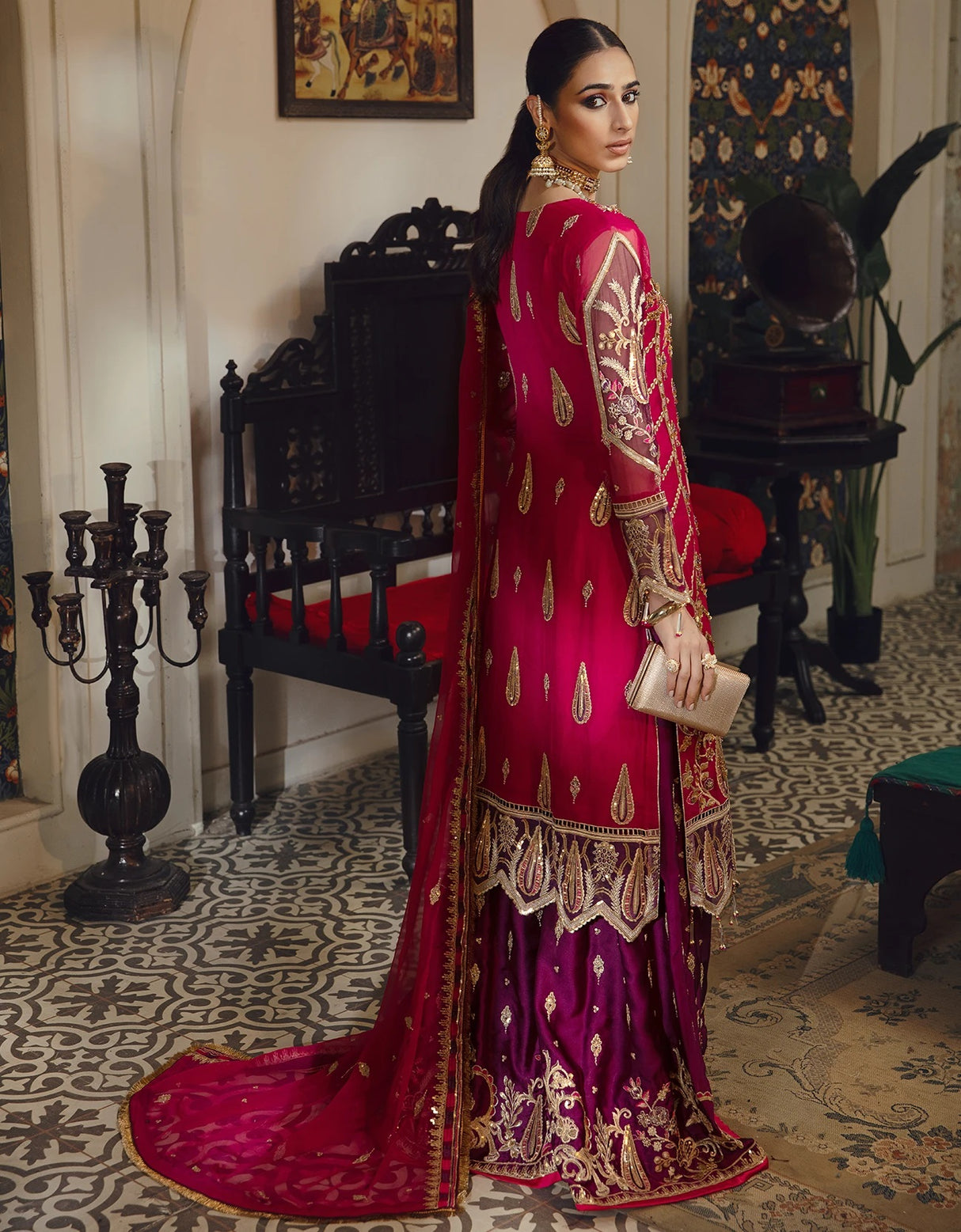 Belle Robe by Emaan Adeel Luxury Chiffon Embroidered Collection 2021 100% Original Guaranteed