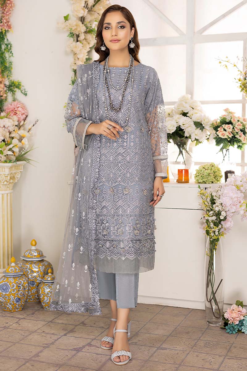 Camellia By Adan’s Libas Embroidered Chiffon Collection