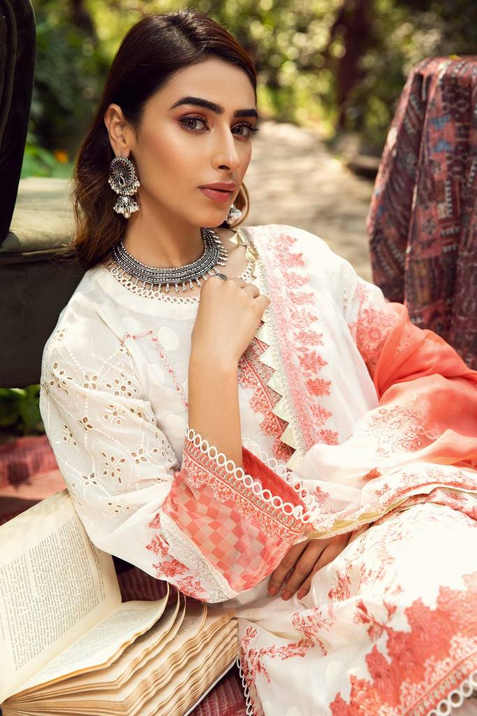 Baad e Naseem by Charizma Embroidered Luxury Lawn Collection 2021 -100% Original Guaranteed